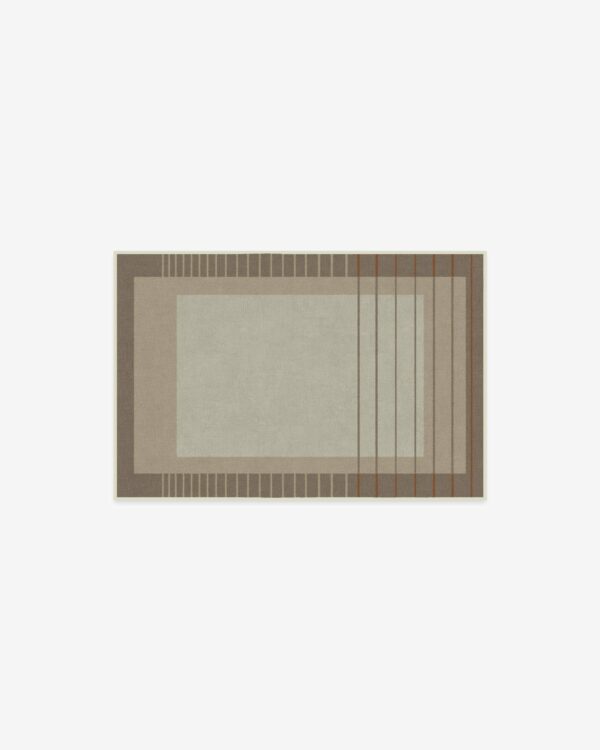 Ruggable | Court Natural & Rust Rug