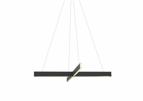 Resident | Cross Pendant - Black