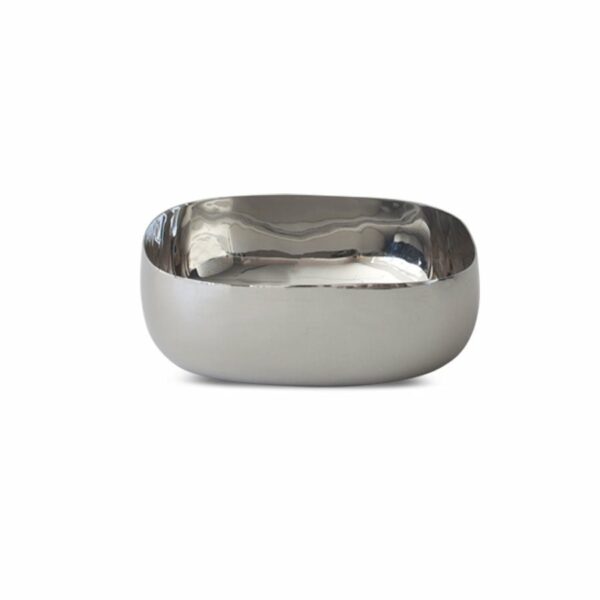 Tina Frey | Cuadrado Extra Large Bowl in Stainless Steel