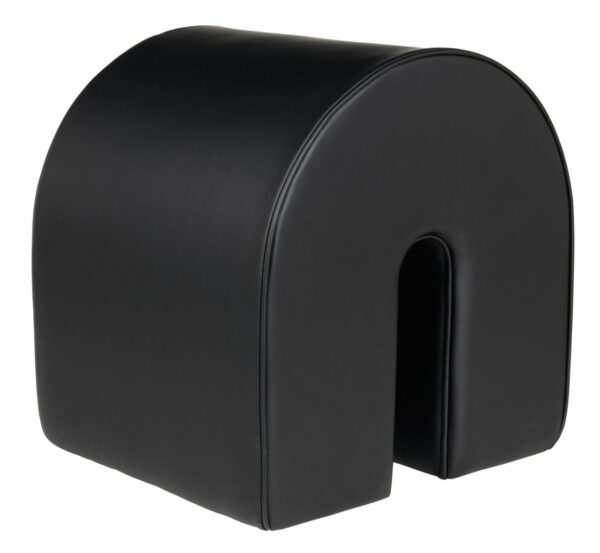 Kristina Dam | Curved Pouf - Black