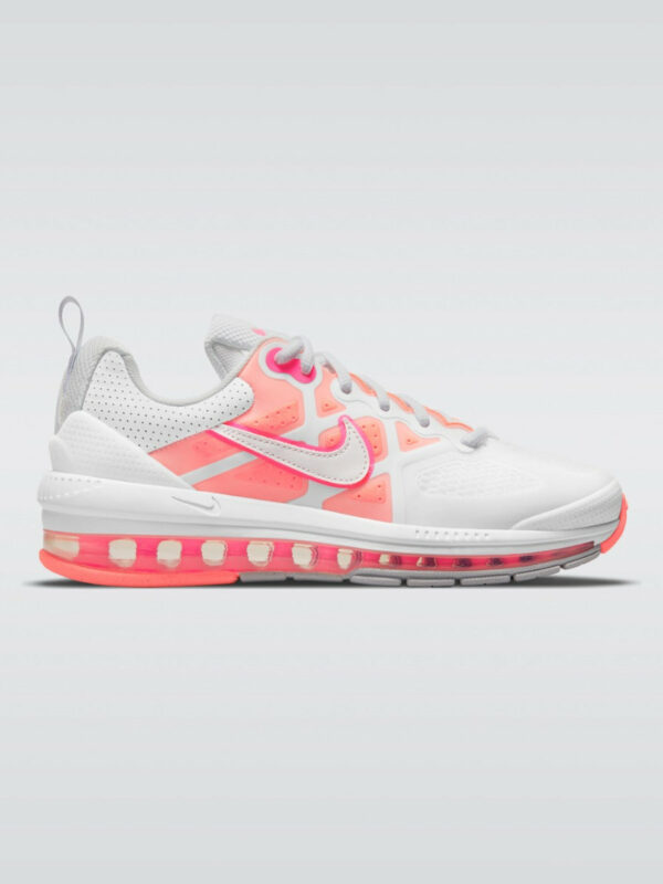 Nike Air Max Genome Sneaker - White/platinum Tint-bright Mango