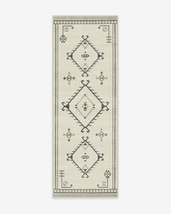 Ruggable | Damali Black & White Rug