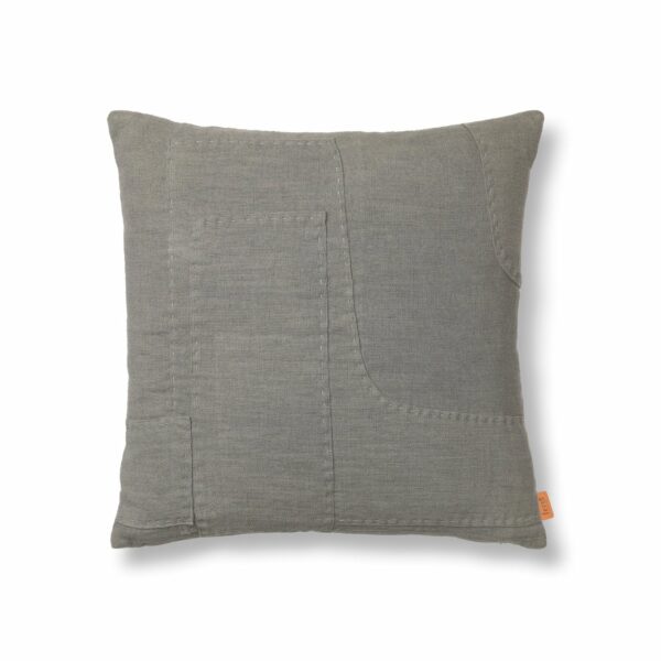 Ferm Living | Darn Cushion - Blue Grey