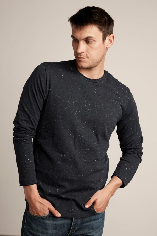 Velvet by Graham and Spencer | Guillermo Double Fold Long Sleeve Tee (L), Velvet by Graham & Spencer