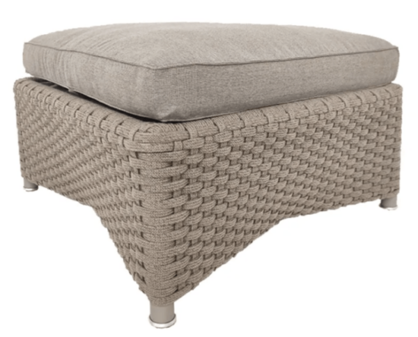 Cane Line | Diamond Footstool