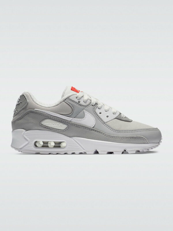 Nike Air Max 90 Sneaker - Lt Smoke Grey/White-Summit White