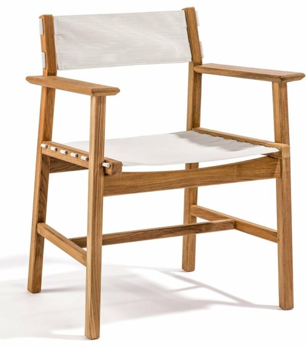 Skargaarden | Djuro Dining Chair - Teak & Fabric