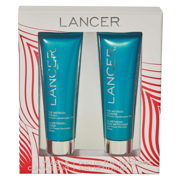 Lancer Skincare | Winter Travel Polish & Cleanse Duo