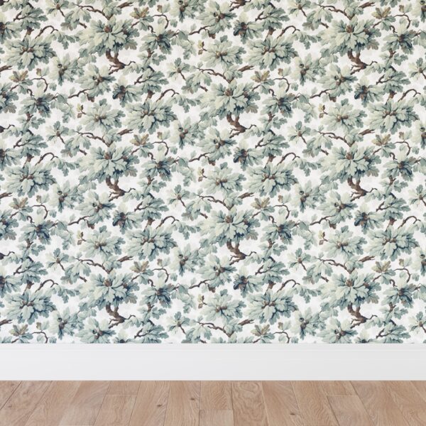 The Inside | Peel + Stick Wallpaper Roll | Sage Woodland