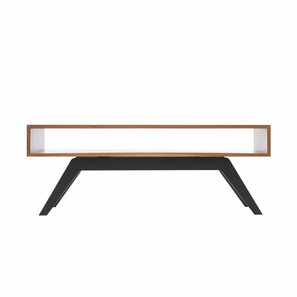 Eastvold Furniture | Elko Coffee Table - Walnut - Black