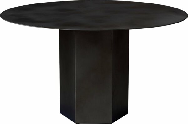 Gubi | Epic Steel Dining Table - Midnight Black