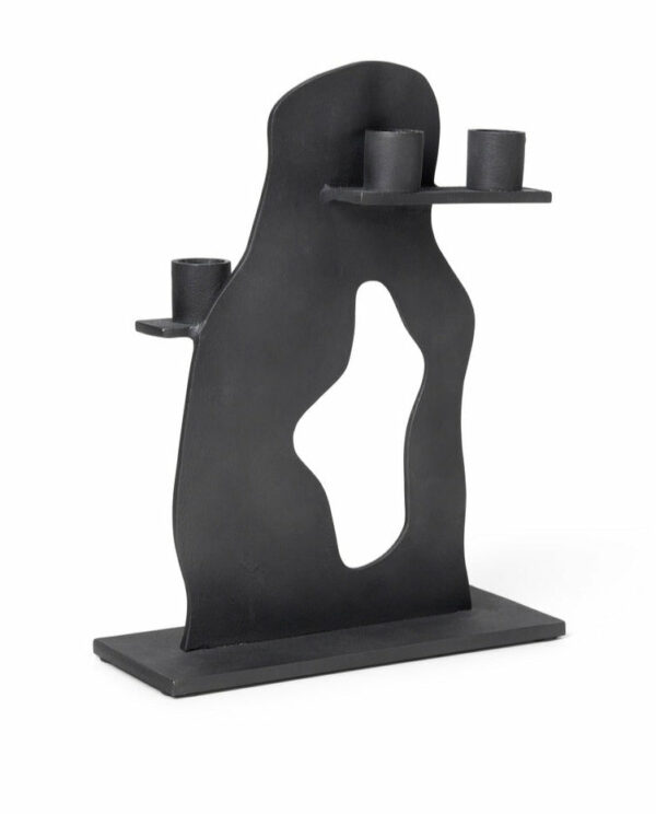 Ferm Living | Erode Candle Holder - Black