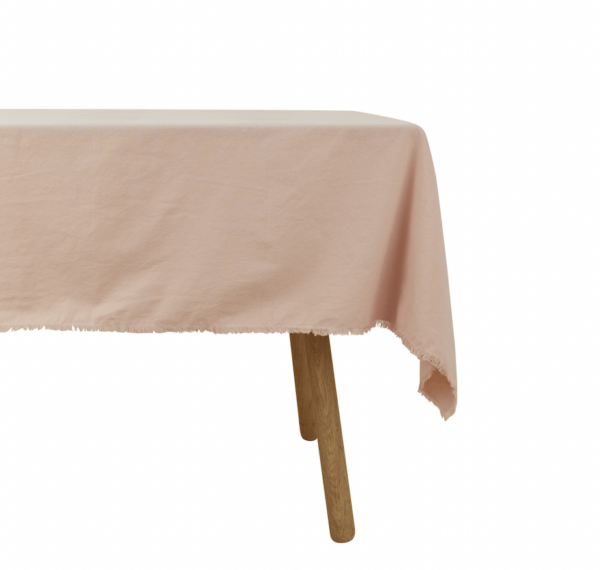 Hawkins New York | Essential Cotton Tablecloth - Blush