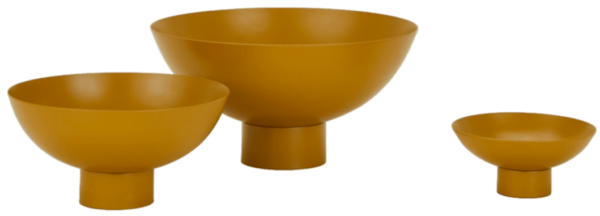 Hawkins New York | Essential Footed Bowl - Medium / Mustard