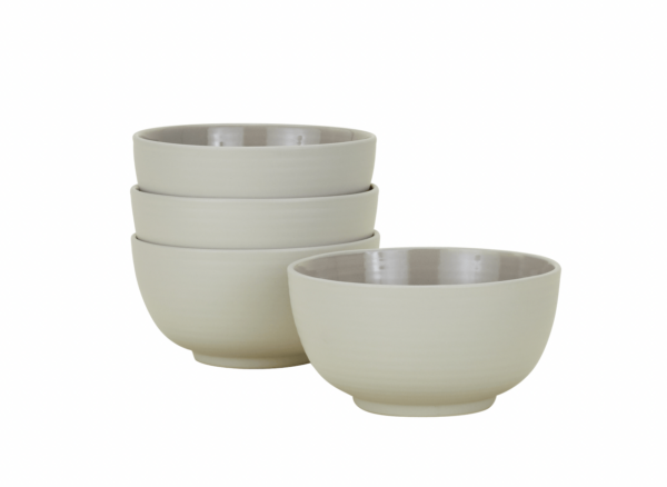 Hawkins New York | Essential Large Bowl - Set of 4 - Light Grey