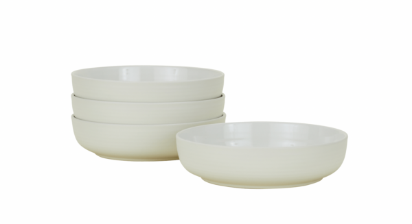 Hawkins New York | Essential Low Bowl - Set of 4 - Bone