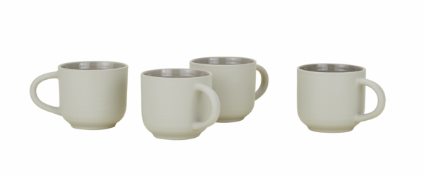 Hawkins New York | Essential Mug - Set of 4 - Light Grey