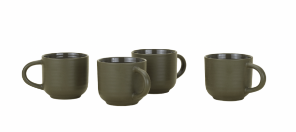 Hawkins New York | Essential Mug - Set of 4 - Olive