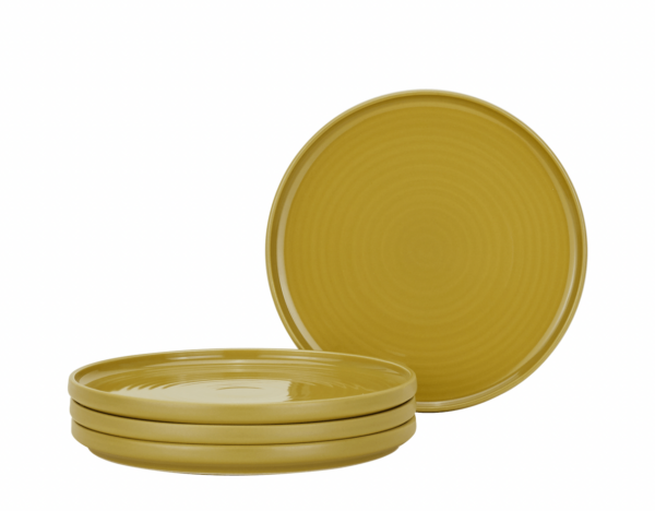 Hawkins New York | Essential Salad Plate - Set of 4 - Mustard