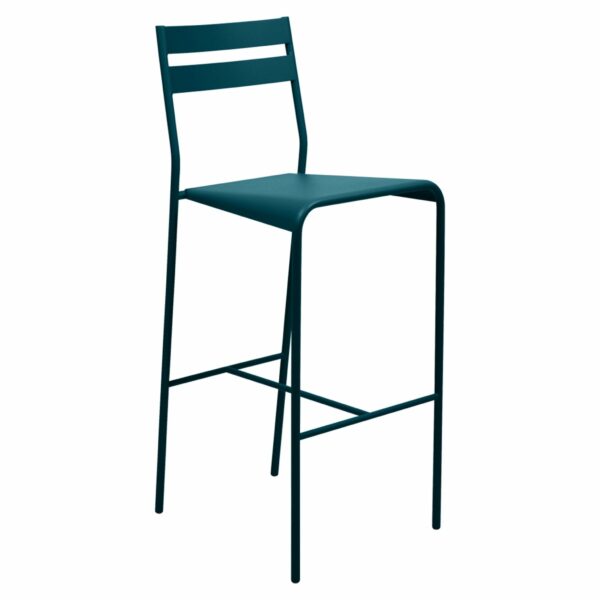 Fermob | Facto High Stool - Acapulco Blue