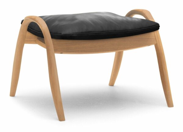 Carl Hansen & Son | FH430 Signature Foot Stool - Oiled Oak/Sif 98 Leather