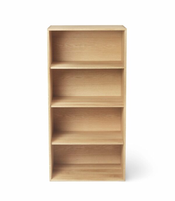 Carl Hansen & Son | FK63 Deep Bookcase Upright - 2 Partitions