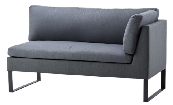 Cane Line | Flex 2-Seater Sofa - Left Module / Grey