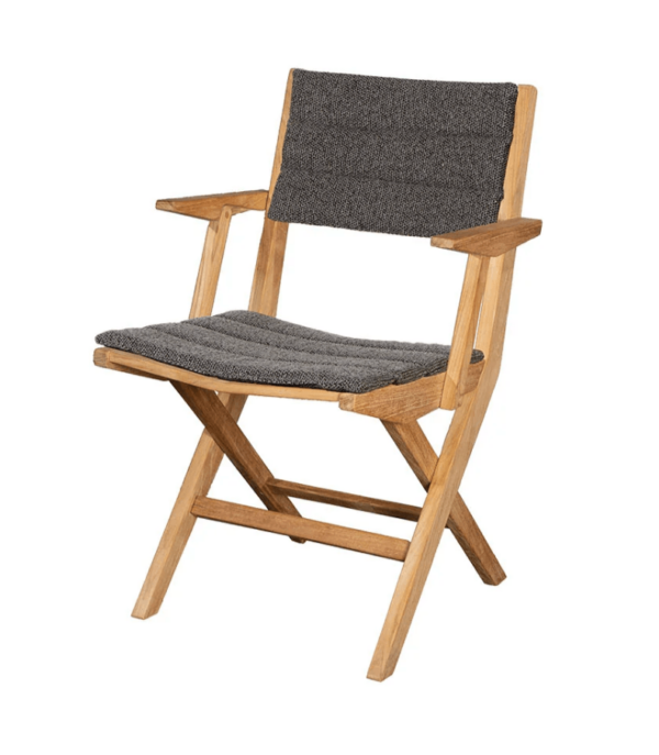 Cane Line | Flip Folding Armchair - Dark Grey Focus