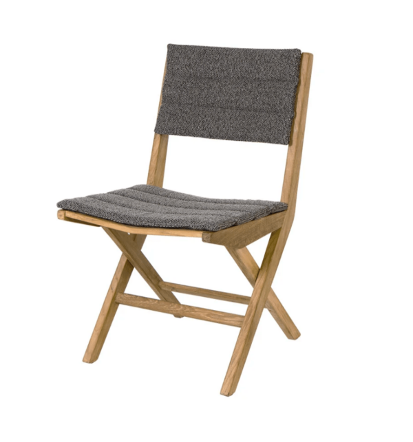 Cane Line | Flip Folding Chair - Dark Grey Focus