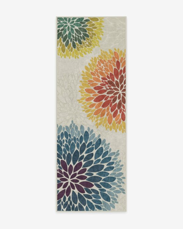 Ruggable | Floral Medallion Multicolor Rug