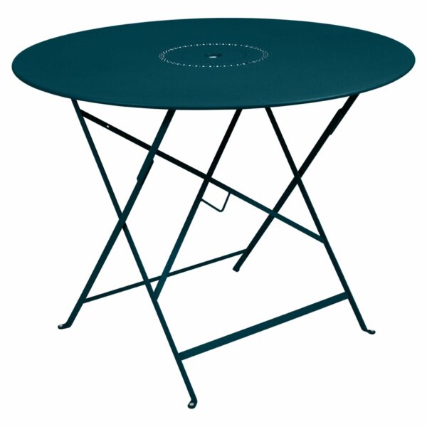 Fermob | Floreal Perforated Table 38" - Acapulco Blue