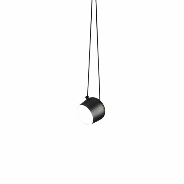 Flos | Flos AIM Pendant Light - Small / Black / Hardwired