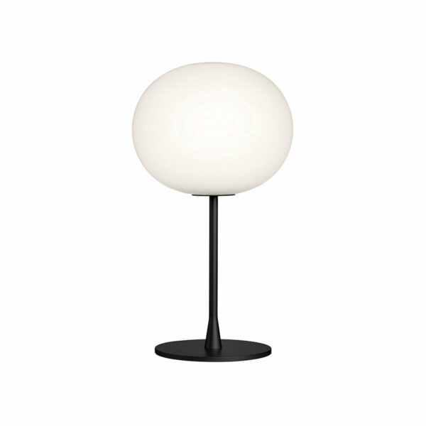 Flos | Flos Glo-Ball Modern Dimmable Table Lamp - Matte Black / T1 - 13" D