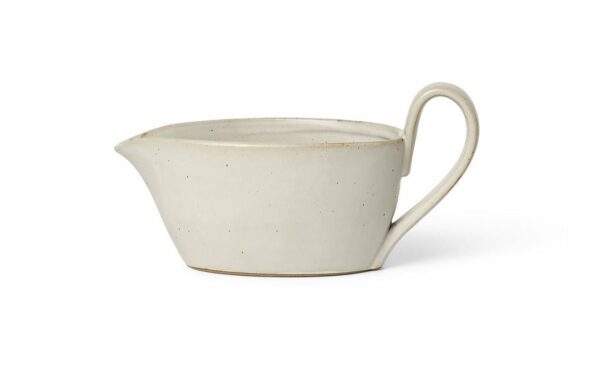 Ferm Living | Flow Sauce Boat - Off-White Speckle