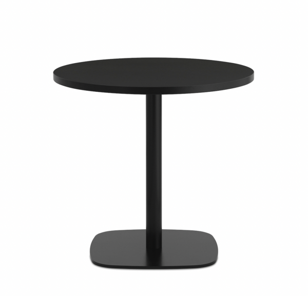 Normann Copenhagen | Form Cafe Table - 25.6"H - Round / Black Marble / Large