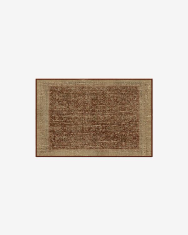 Ruggable | Frances Golden Red Rug