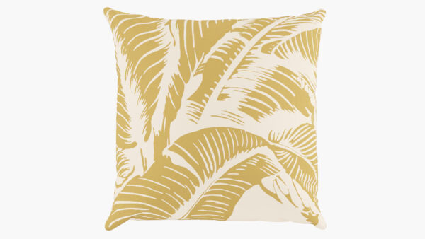 The Inside | Throw Pillow 16" | Ochre Martinique Encore By CW Stockwell | Feather Down