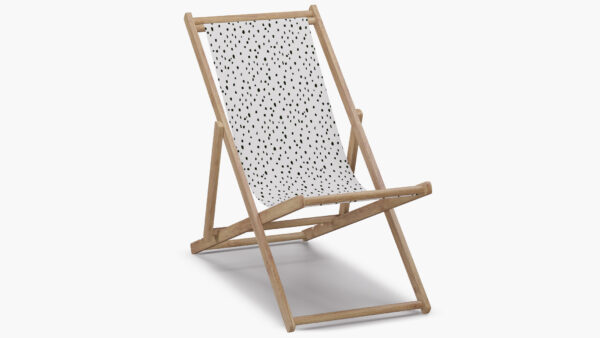 The Inside | Cabana Chair | Black Dalmatian