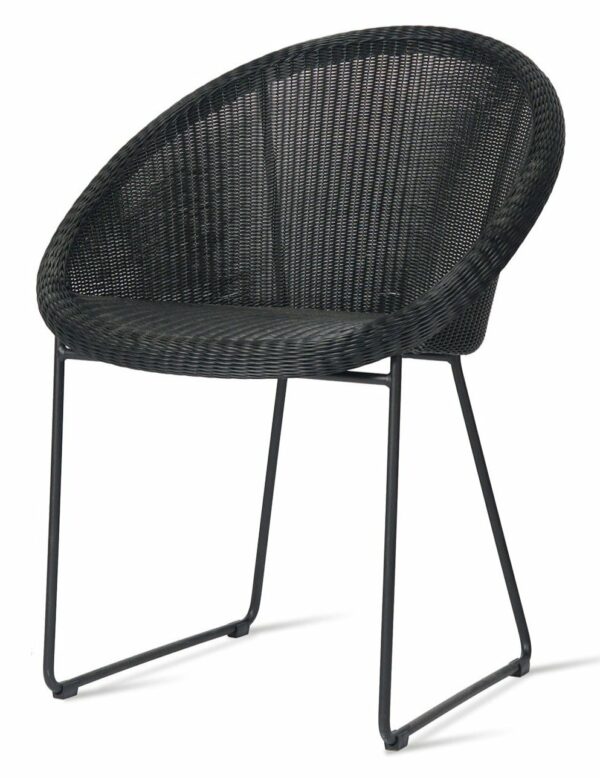 Vincent Sheppard | Gipsy Dining Chair - Black Steel Base - No Cushion