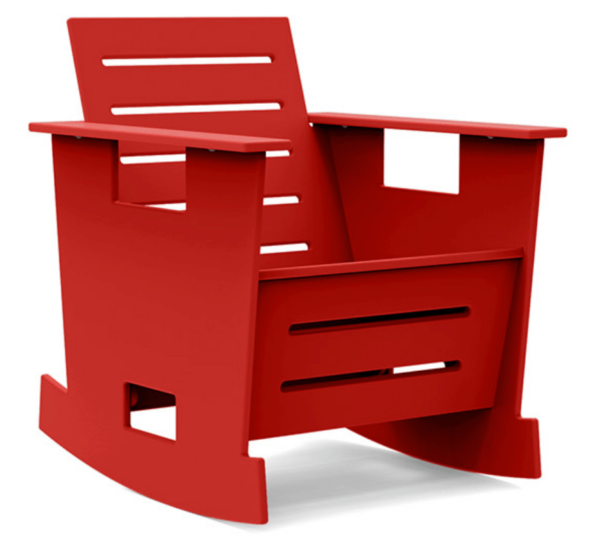 Loll Designs | Go Club Rocking Chair - Apple Red