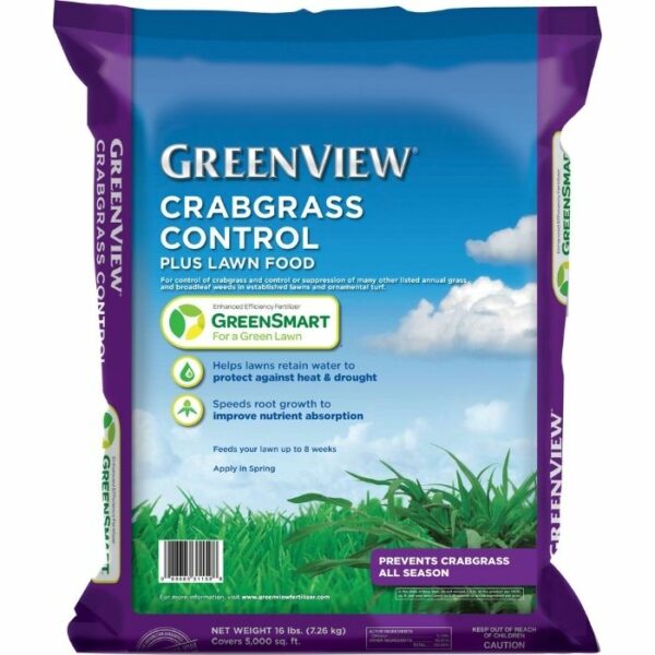 Garden Goods Direct | GreenView Crabgrass Control plus Lawn Food