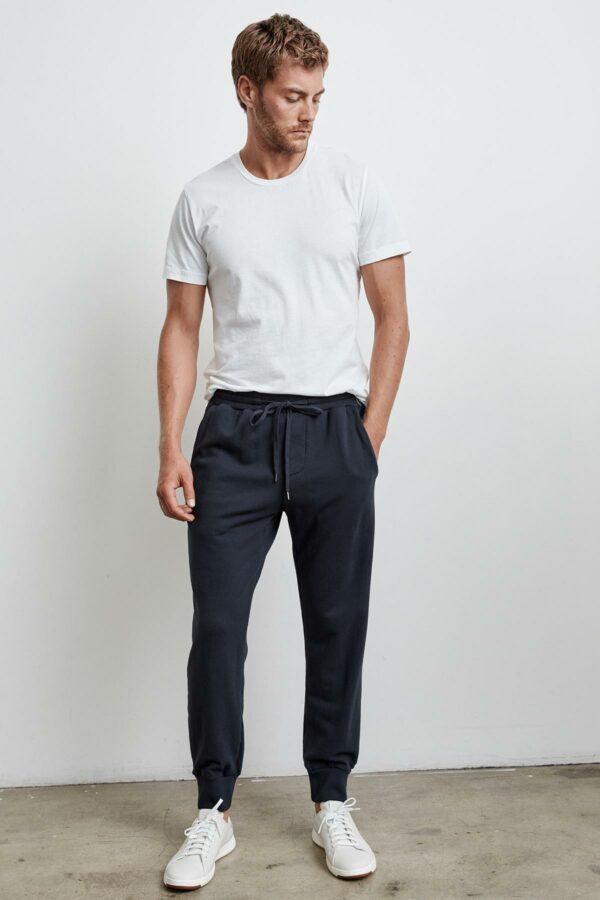 Velvet by Graham & Spencer | Brewster Heavy French Terry Track Pant (L), Velvet by Graham & Spencer