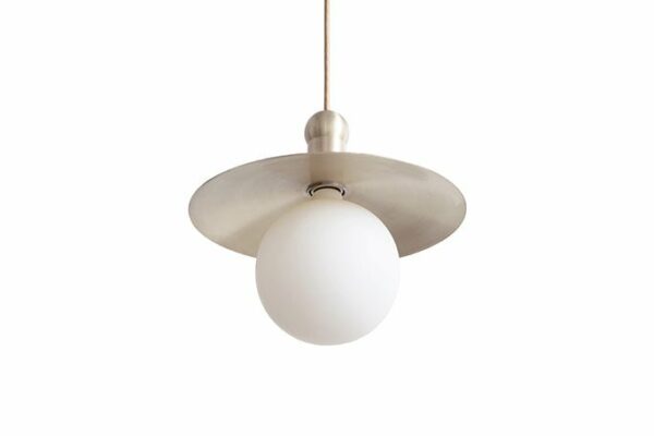 Workstead | Helios Cord Pendant - Brushed Nickel