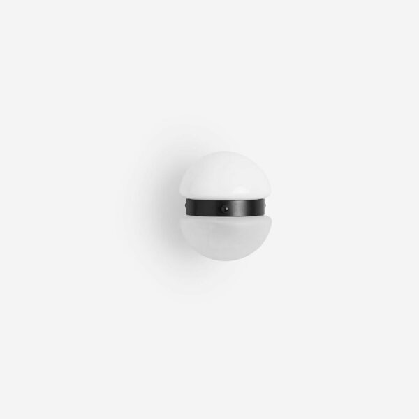 Workstead | Hemisphere Sconce - Matte Black Enamel