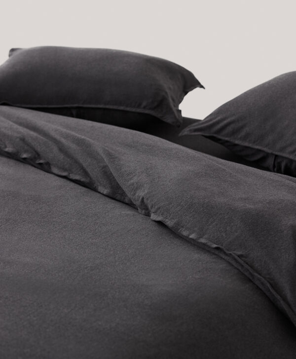 PACT Apparel | Home Charcoal Heather Organic Favorite Tee Duvet Cover XT