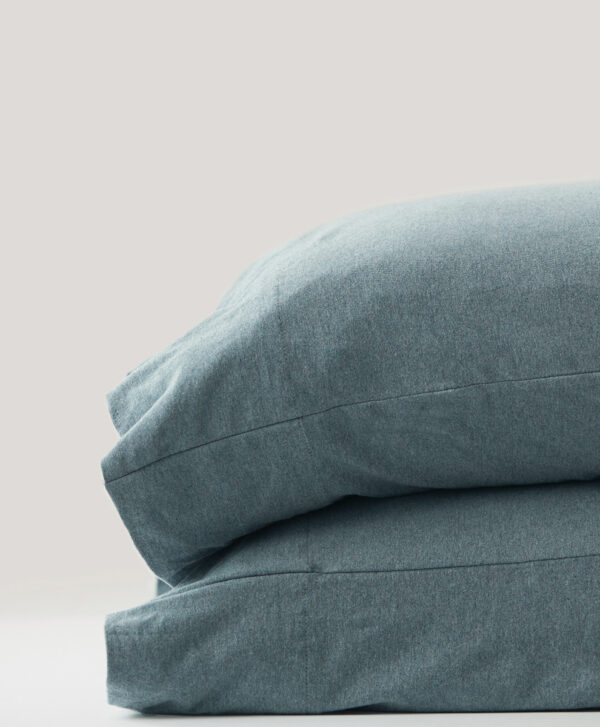 PACT Apparel | Home Smoke Heather Organic Favorite Tee Pillowcase 2-Pa