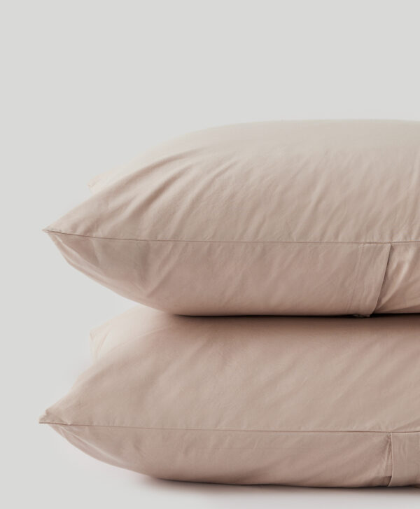 PACT Apparel | Home Oat Organic Cool-Air Percale Sham 2-Pa