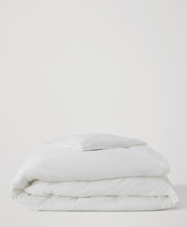 PACT Apparel | Home White Organic Room Service Sateen Duvet Cover XT