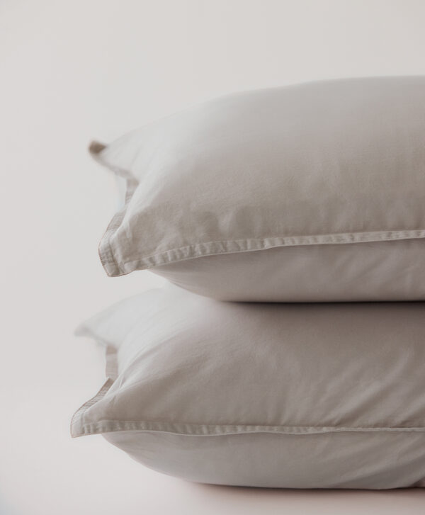 PACT Apparel | Home Dove Grey Organic Room Service Sham 2-Pa