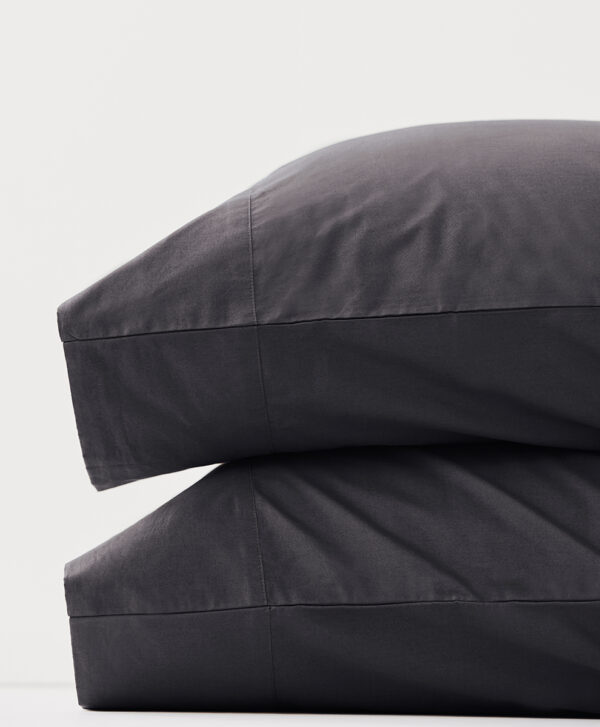 PACT Apparel | Home Charcoal Organic Room Service Pillowcase 2-Pa